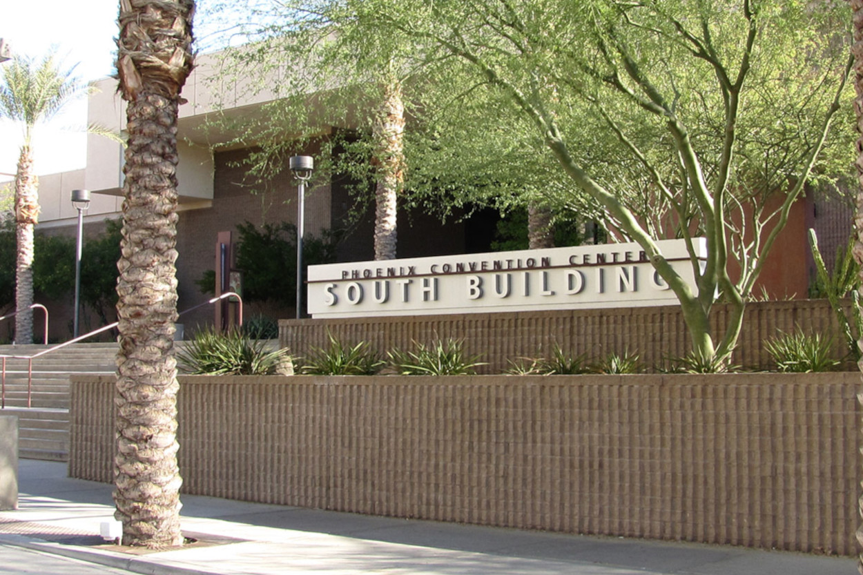 Exterior shot of the South Building