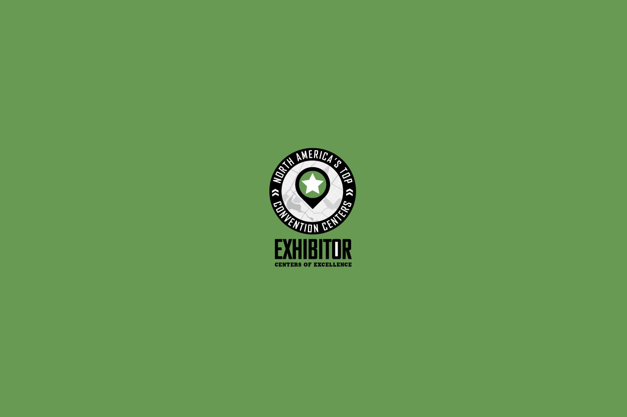 Exhibitor Magazine North America's Top Convention Center - Centers of Excellence Logo